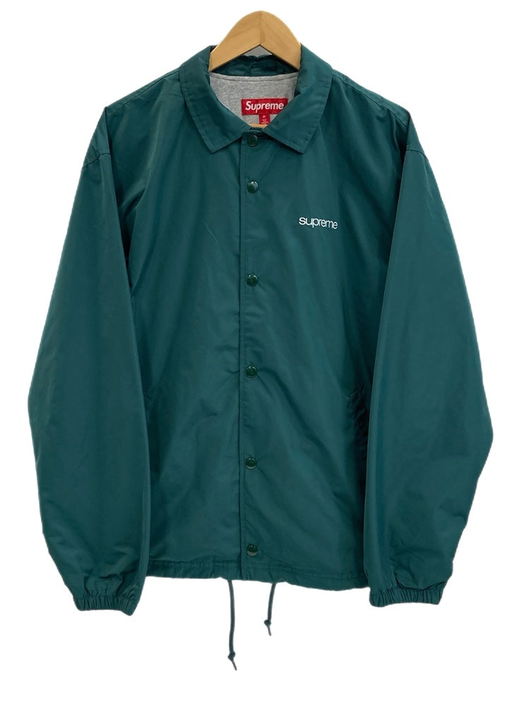 Supreme Nyc Coaches Jacket グリーンL シュプリーム SUPREME NYC COACHES JACKET ロゴ コーチジャケット 緑