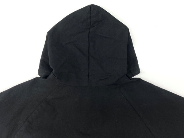キングルイ King Louie WORK JACKET ワーク ジャケット ダック地 ジップアップ フーディ SEARS 企業ロゴ アウター 黒 ジャケット ワンポイント ブラック XLサイズ 104MT-2009