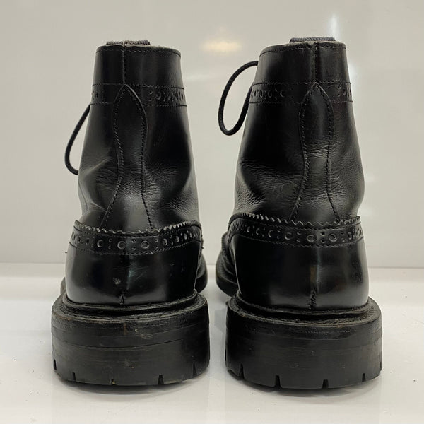 【曜日割引対象外】 トリッカーズ Trickers MALTON カントリーブーツ M2508 メンズ靴 ブーツ カントリー ブラック 27cmサイズ 201-shoes1313 VB