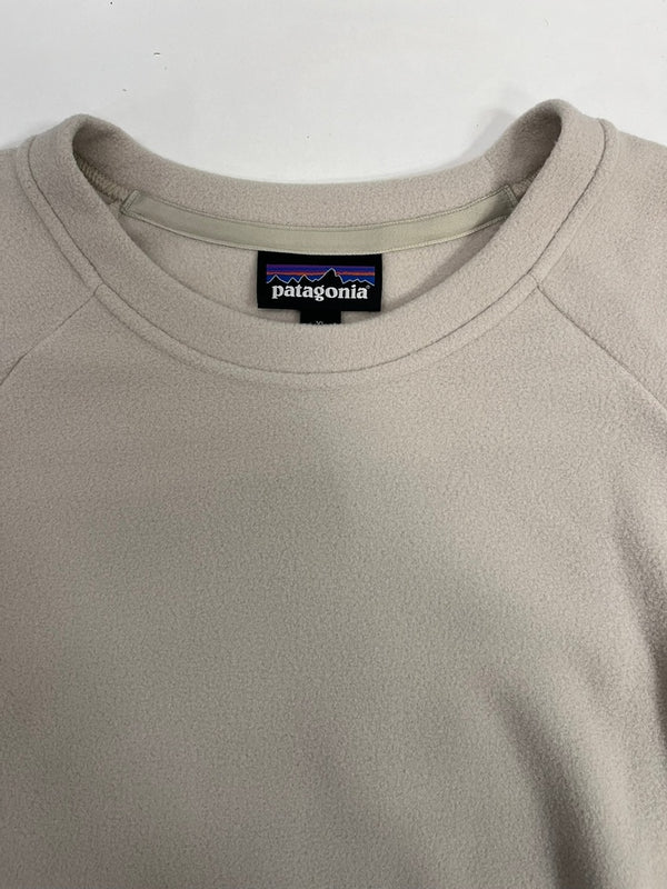 パタゴニア PATAGONIA 25年春夏 M's Micro D Crewneck Sweatshirts マイクロ D クルーネック プルオーバー 白 23225SP25 XL スウェット ホワイト 101MT-5279