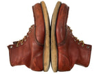 レッドウィング RED WING 90s 6-inch Classic Moc インチ クラシックモック モカシン Irish Setter 半円犬タグ レースアップ シューズ 赤茶 875 メンズ靴 ブーツ ワーク ブラウン サイズ 9 2E 104S-762