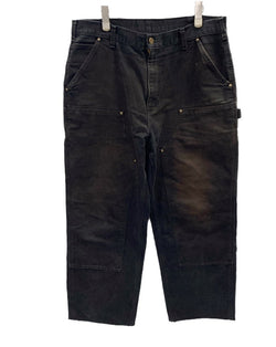 カーハート Carhartt Double Front Washed Duck Utility Work Pants Black ダブルフロント ウォッシュド ダック ユーティリティー ワークパンツ 黒 B136-BLK ボトムスその他 無地 ブラック 36×32 101MB-437