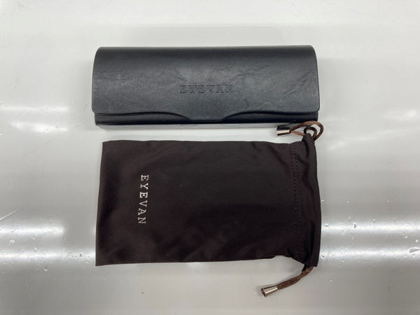 アイヴァン EYEVAN Webb-FP 単式跳ね上げ サングラス ミル打ち柄 アイウェア 眼鏡 黒 眼鏡・サングラス 眼鏡 ロゴ ブラック 104G-39