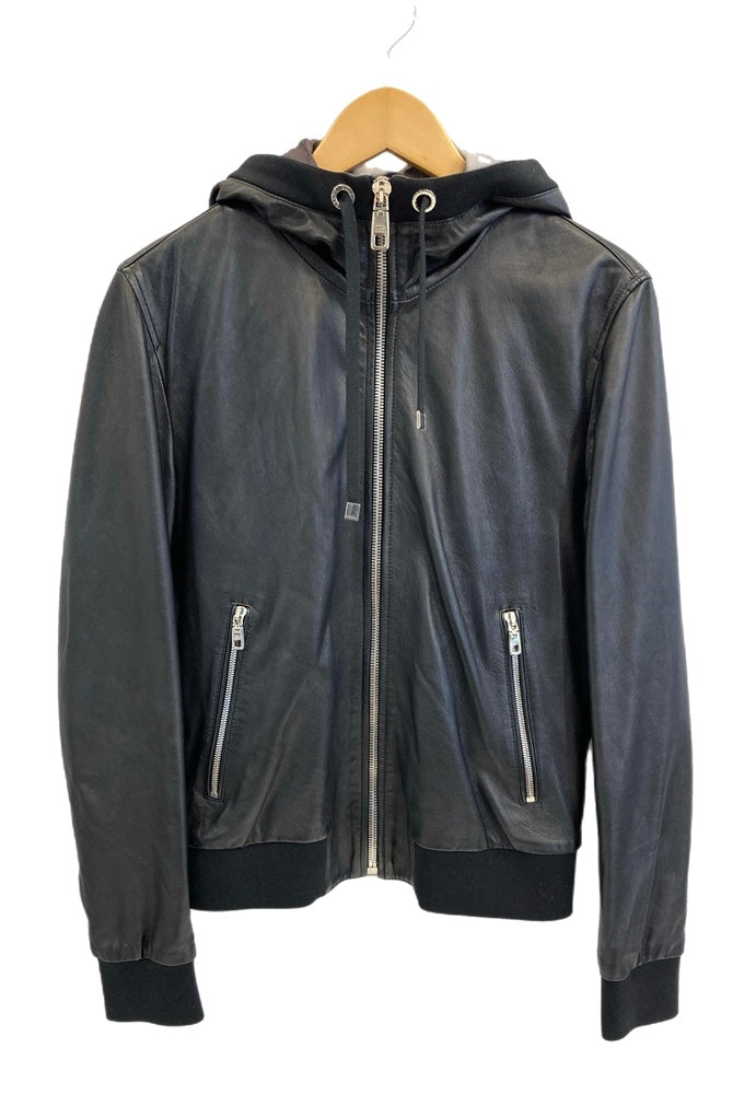 付属品完備 DOLCE&GABBANA ラムレザージャケット ドルガバ 46の通販 ファッション Dolce&Gabbana ラムレザージャケット