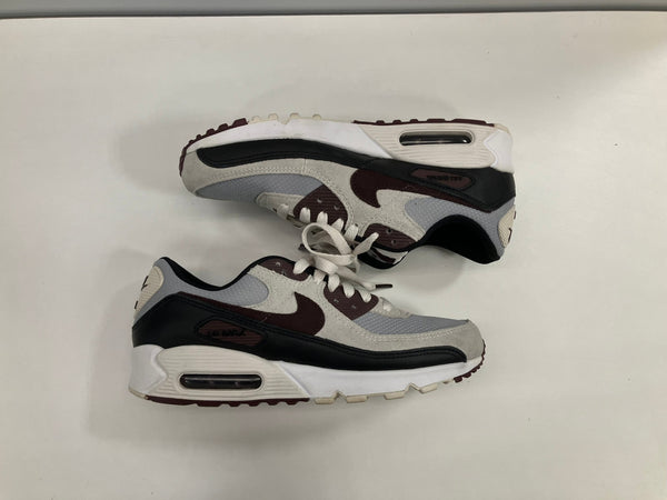 ナイキ NIKE Air Max 90 Wolf Gray/Burgundy Crush エアマックス90 ウルフグレー バーガンディクラッシュ DQ4071-004 メンズ靴 スニーカー グレー 26.5cm 101sh-1831