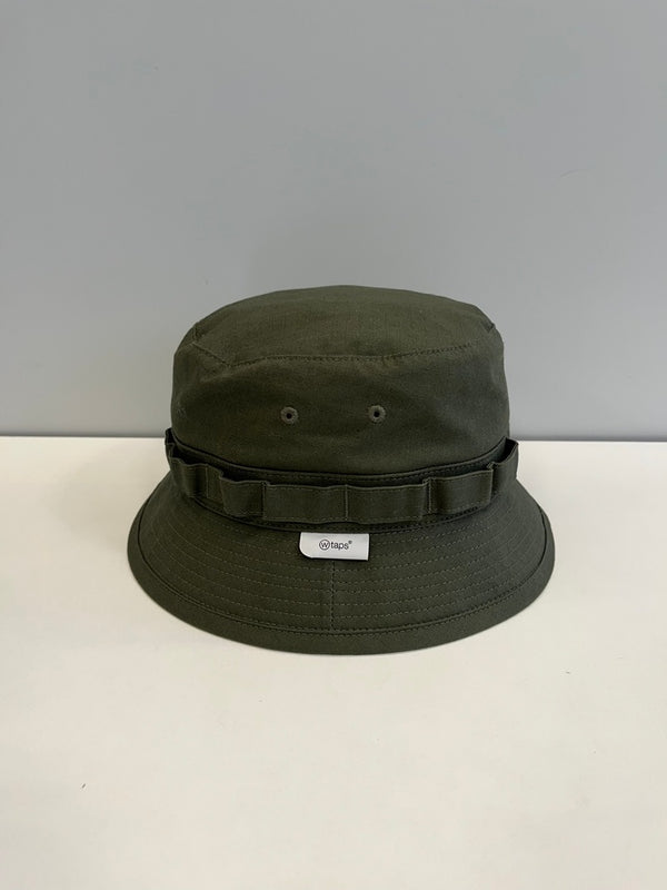 ダブルタップス WTAPS 22SS JUNGLE HAT COTTON RIPSTOP ジャングル ハット 緑 帽子 メンズ帽子 ハット カーキ 101hat-182