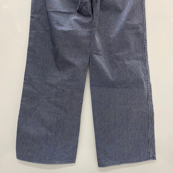 【曜日割引対象外】 リアルマッコイズ JOE McCOY 旧マッコイズ 8HOUR UNION ウォバッシュ ヒッコリー ボトムスその他 ブルー 32-36サイズ 201MB-1167 VB
