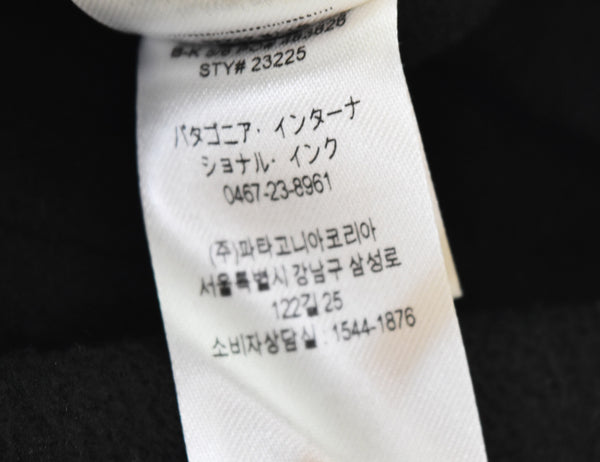 パタゴニア PATAGONIA Micro D Crewneck Sweatshirts マイクロ D クルーネックフリース 長袖 プルオーバー トレーナー 23225 スウェット ブラック LLサイズ 103MT-3481