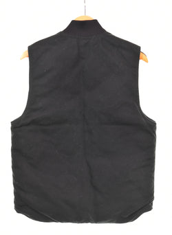 カーハート Carhartt  DUCK VEST ダック ベスト キルティング裏地 V01 ベスト ブラック Sサイズ 103MT-3054