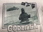 ヴィンテージ vintage 90's 90年代 CRONIES GODZILLA ゴジラ 映画 ムービーT MADE IN USA アメリカ製 Tシャツ ホワイト Lサイズ 101MT-4377