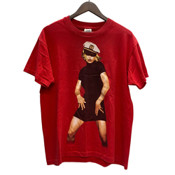 【曜日割引対象外】 ヴィンテージ vintage 90's MADONNA THE GIRLIE SHOW T-SHIRT USA製 anvil Tシャツ レッド Lサイズ 201MT-3842 VB