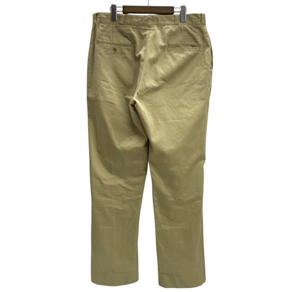 【曜日割引対象外】 ヴィンテージ vintage 60's US.ARMY COTTON U.T. TROUSERS RAPID ZIP チノパン ベージュ 36×32サイズ 201MB-923 VB
