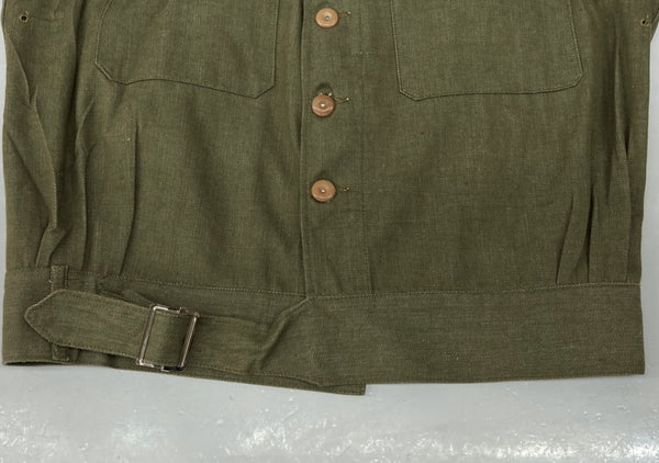 ミリタリー Military Item 50s BATTLE DRESS JACKET バトル ドレス ジャケット British Army イギリス軍 ヴィンテージ ミリタリー 緑  7 ジャケット 無地 カーキ 104MT-834