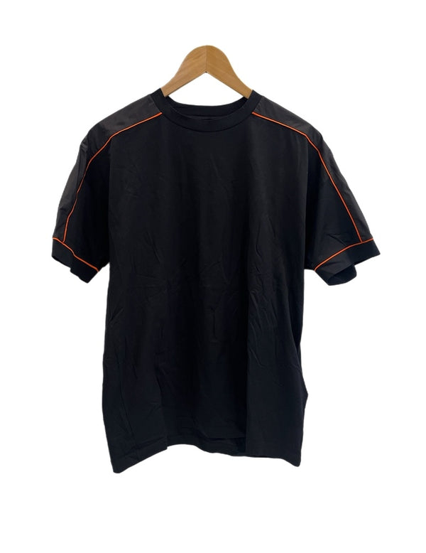 プラダ PRADA 三角ロゴ ショートスリーブシャツ 黒 SJN233 Tシャツ ブラック Mサイズ 101MT-4798