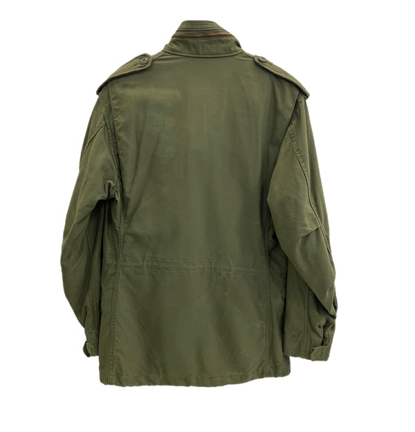 ミリタリー military 70's 70年代 US ARMY 米軍 実物 M-65 フィールドジャケット 3rd.ブラスジップ VINTAGE ヴィンテージ SMALL-REGULAR ジャケット カーキ Sサイズ 101MT-4908