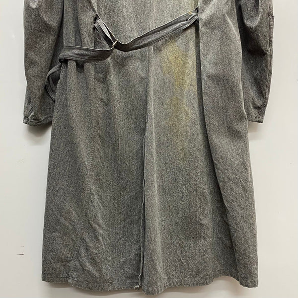 【曜日割引対象外】 ヴィンテージ vintage 40's ブラックシャンブレー アトリエコート コート ブラック 201MT-4464 VB