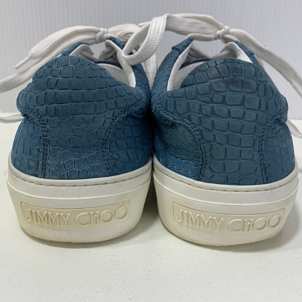 ジミーチュウ JIMMY CHOO メンズ靴 スニーカー ブルー 42サイズ 201-shoes1402