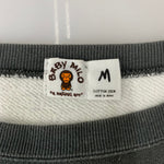 アベイシングエイプ A BATHING APE マイロ milo スウェット ブラック Mサイズ 201MT-4316