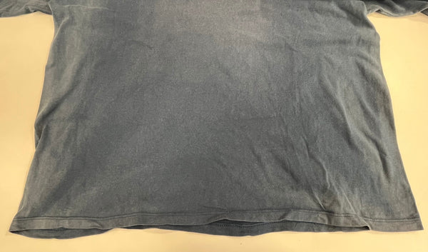 パタゴニア PATAGONIA 90's 90年代 Beneficial タグ クラシックカー 両面プリント  USA製 アメリカ製 青 vintage ヴィンテージ XL Tシャツ ブルー LLサイズ 101MT-4722