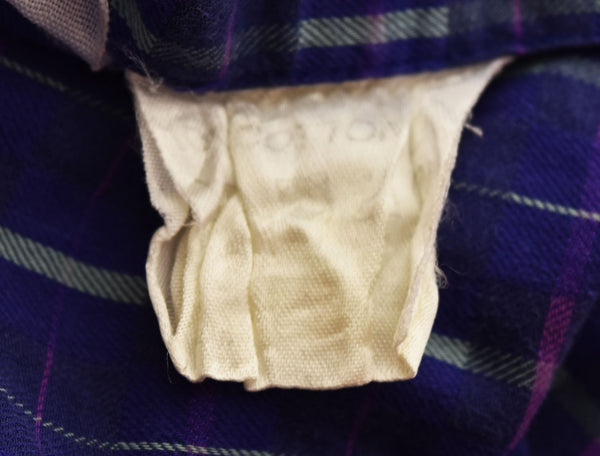 パタゴニア PATAGONIA Patagonia 00's 100% cotton チェック シャツ 長袖シャツ パープル LLサイズ 103MT-2694