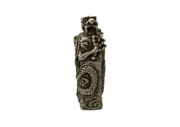 ジッポー ZIPPO Dragon ドラゴン 龍神 オイル ライター 銀 その他 総柄 シルバー 104Z-24