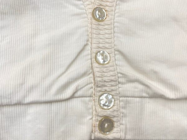 ヴィンテージ vintage 50s 50年代 SPIEGEL ロカビリー コットンピケ ケーブルニット スポーツジャケット 切替 白 ジャケット 無地 ホワイト 104MT-1927