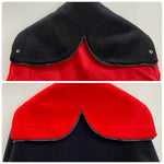 【曜日割引対象外】 ヴィンテージ vintage ~60's セーラーカラー リバーシブルジャケット アルミCONMAR ジャケット レッド 201MT-4578 VB