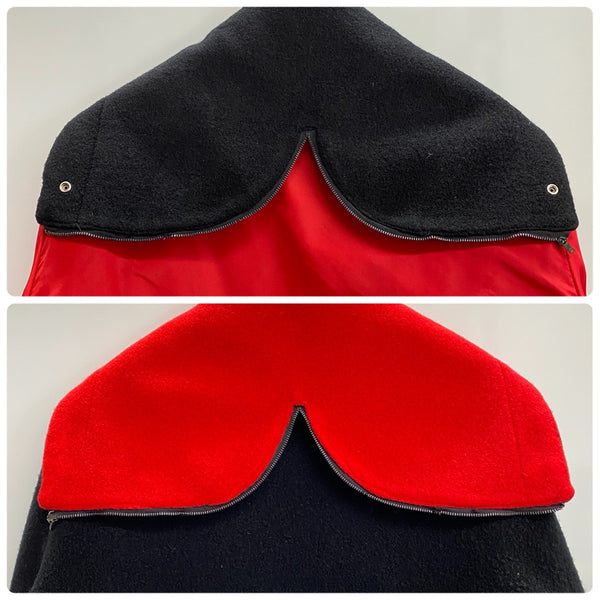 【曜日割引対象外】 ヴィンテージ vintage ~60's セーラーカラー リバーシブルジャケット アルミCONMAR ジャケット レッド 201MT-4578 VB