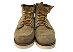 レッドウィング RED WING 90s 6-inch Classic Moc インチ クラシックモック Irish Setter USA製 スエード vibram シューズ 薄茶 メンズ靴 ブーツ ワーク ベージュ 104S-736
