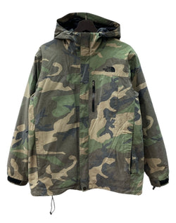 ザノースフェイス THE NORTH FACE NOVELTY ZEUS TRICLIMATE JACKET ノベルティー ゼウス トリクライメート ジャケット ダブルジップ アウトドア 緑 NP61644 ジャケット ロゴ カーキ Mサイズ 104MT-2165