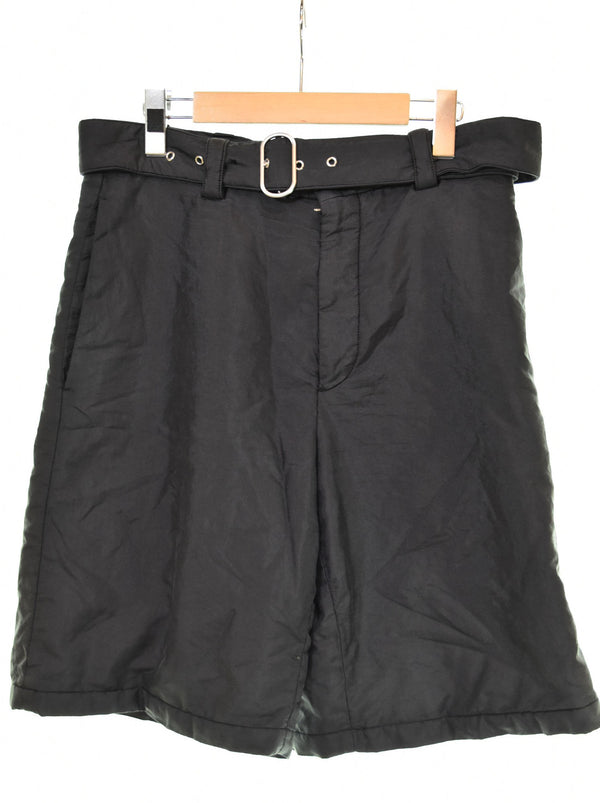 ジルサンダー JIL SANDER シルク ショートパンツ 黒 MU470900A  JPUU311977 ハーフパンツ ブラック 44 103MB-570