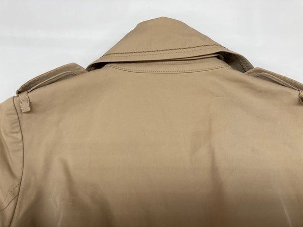 バーバリー Burberry 三陽商会 トレンチコート ライトアウター ダブル ロング 裏地ノバチェック ウエストマーク 日本製 BEIGE FRE04-900-50 コート 無地 ベージュ SIZE40 104LT-251