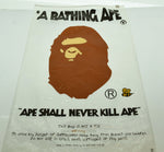 アベイシングエイプ A BATHING APE  ブロック チェック シャツ 青 長袖シャツ ブルー Sサイズ 103MT-2202
