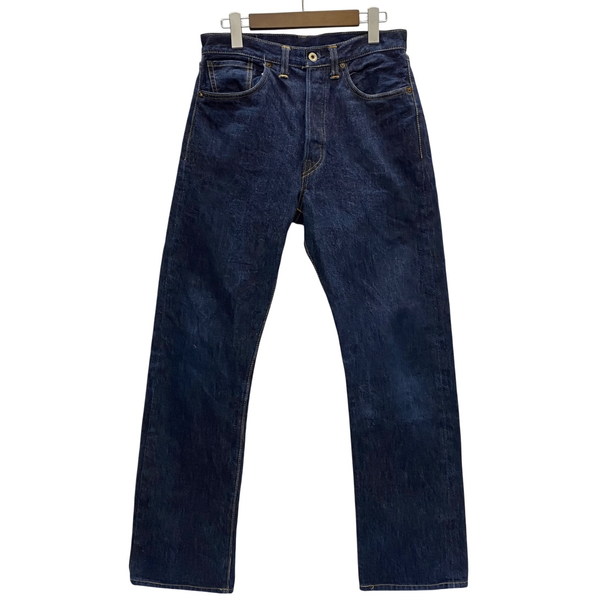 【曜日割引対象外】 リーバイス Levi's 90's S501XX 大戦モデル 復刻デニム 555 バレンシア USA製 濃紺   デニム ブルー W30 L36サイズ 201MB-854 VB