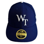 【中古】ダブルタップス W)taps  59フィフティ ロー プロフィール  ニューエラ コラボ 59Fifty Low Profile WT-0548  帽子 メンズ帽子 キャップ ブルー 201goods-566