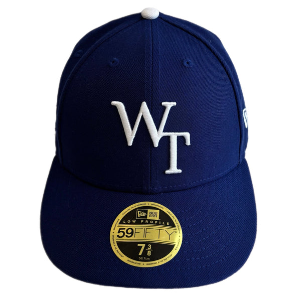 【中古】ダブルタップス W)taps  59フィフティ ロー プロフィール  ニューエラ コラボ 59Fifty Low Profile WT-0548  帽子 メンズ帽子 キャップ ブルー 201goods-566