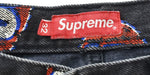 シュプリーム Supreme 17SS 666 denim jeans pants デニムペインター パンツ 黒 デニム ブラック 32 103MB-363