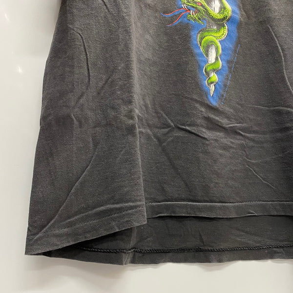 【曜日割引対象外】 ヴィンテージ vintage 80's Motley Crue バンド Tシャツ ブラック 201MT-3688 VB