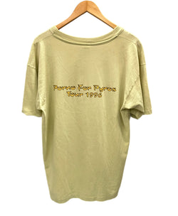 バンドTシャツ BAND-T 90's 90s 90年代 anvil Porno For Pyros ポルノ・フォー・パイロス Good God's Urge  両面プリント USA製 MADE IN USA 袖裾シングルステッチ XL Tシャツ プリント グリーン LLサイズ 101MT-2420