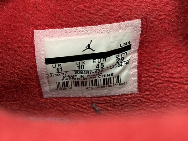 ナイキ NIKE 18年製 × Travis Scott トラヴィス スコット AIR JORDAN 4 RETRO UNIVERSITY BLUE エア ジョーダン レトロ UNC AJ4 シューズ 青 308497-406 メンズ靴 スニーカー ブルー 29cm 104S-1034