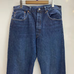 【曜日割引対象外】 リーバイス Levi's LVC 501XX 復刻 赤耳 BIG E 濃紺 デニム ブルー W34 L32サイズ 201MB-1199 VB