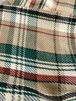 フロストプルーフ FROSTPROOF 70s～ Vintage ヴィンテージ コットン ネルシャツ チェックシャツ  US古着 長袖シャツ ベージュ Mサイズ 101MT-4089