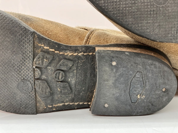 レッドウィング RED WING ENGINEER BOOTS suede エンジニア ブーツ スエード ANSI Z41 PT83 茶 8268 メンズ靴 ブーツ エンジニア ベージュ サイズ 7D 104S-1057