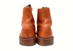 トリッカーズ Trickers COUNTRY BOOTS カントリー ブーツ レースアップ ウィングチップ 茶 2508 メンズ靴 ブーツ カントリー ブラウン サイズ 8 1/2-S 104S-679
