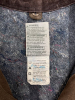 カーハート Carhartt MICHIGAN CHORE COAT ミシガン チョア コート カバーオール 裏ブランケット ボタン アウター ジャケット 茶 C02 CHT ジャケット ロゴ ブラウン XLサイズ 104MT-1876