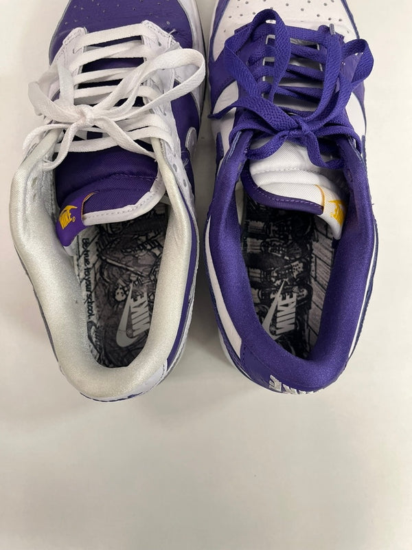 ナイキ NIKE WMNS DUNK LOW SE VARSITY PURPLE ウィメンズ ダンク ロー シーズナルエディション フリップ ジ オールド スクール DJ4636-100 メンズ靴 スニーカー パープル 28cm 101sh-2375