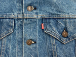 リーバイス Levi's 70s 70年代 70505 0217 Vintage ヴィンテージ デニムジャケット Gジャン トラッカージャケット ボタン裏527 USA製 ジャケット 無地 ブルー 104MT-1267