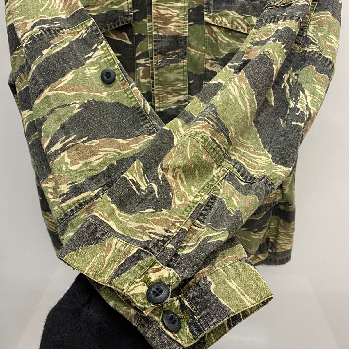 ダブルタップス W)taps クロスボーン BDUジャケット タイガー