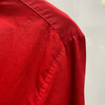 【曜日割引対象外】 ヴィンテージ vintage 50's Pilgrim オープンカラーシャツ 長袖シャツ レッド Mサイズ 201MT-4884 VB