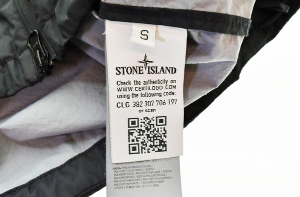 ストーンアイランド STONE ISLAND 20SS MEMBRANA 3L PARKA ナイロンジャケット 黒 721542423 ジャケット ブラック Sサイズ 103MT-1597